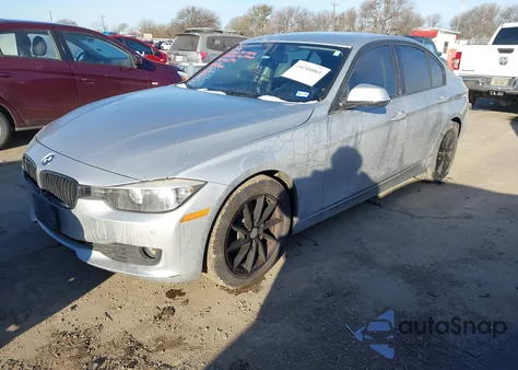 2014 BMW 320I from USA, damaged, VIN WBA3B1G5XENT01347